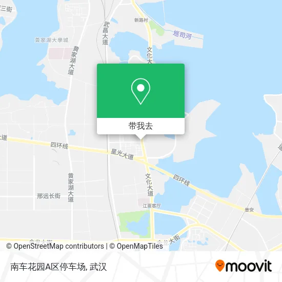 南车花园A区停车场地图