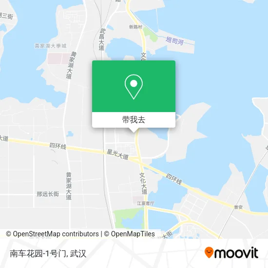 南车花园-1号门地图