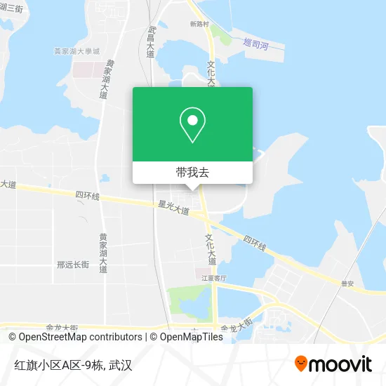 红旗小区A区-9栋地图