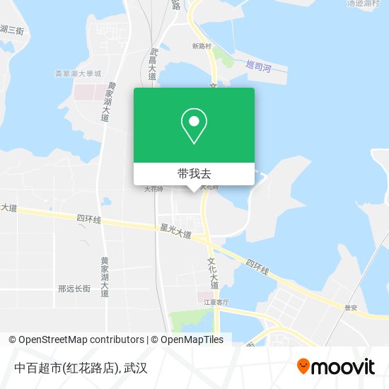 中百超市(红花路店)地图