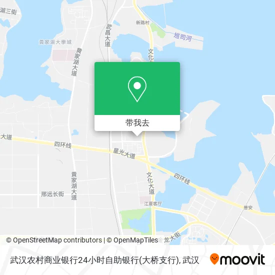 武汉农村商业银行24小时自助银行(大桥支行)地图