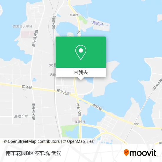 南车花园B区停车场地图