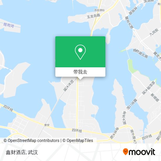 鑫财酒店地图