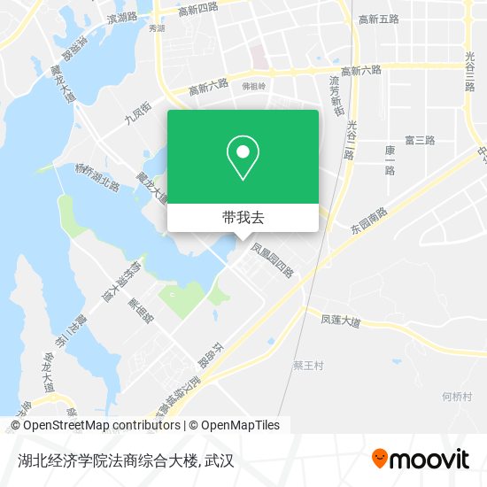 湖北经济学院法商综合大楼地图