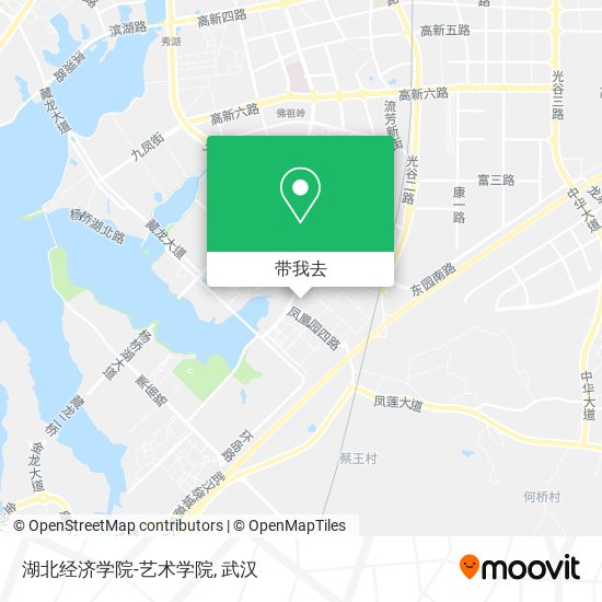 湖北经济学院-艺术学院地图