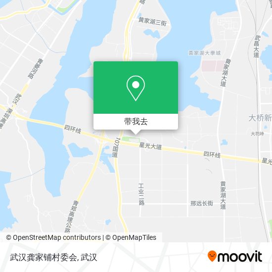 武汉龚家铺村委会地图
