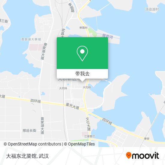 大福东北菜馆地图
