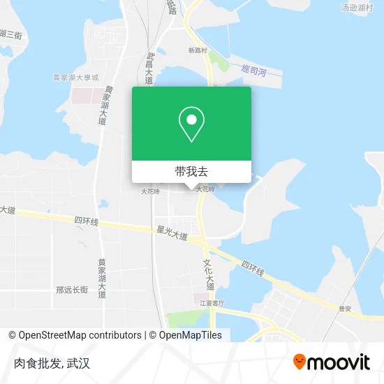 肉食批发地图