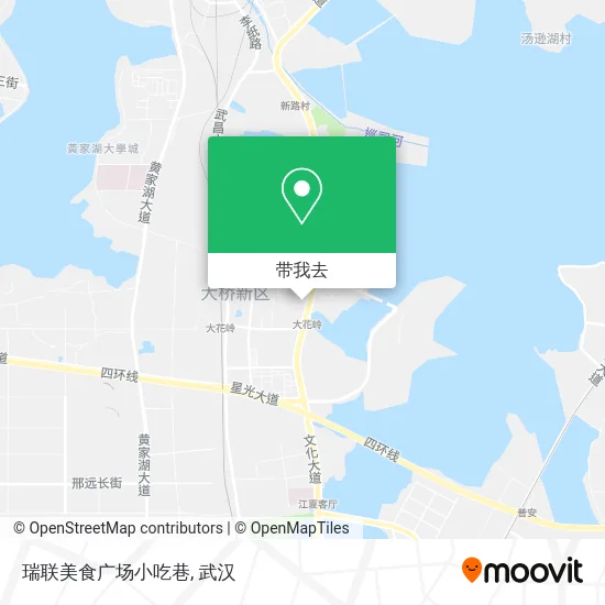 瑞联美食广场小吃巷地图