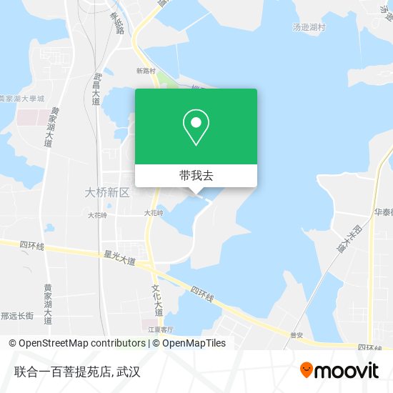 联合一百菩提苑店地图