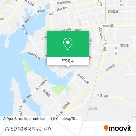 高德影院(藏龙岛店)地图