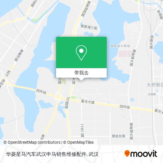 华菱星马汽车武汉申马销售维修配件地图