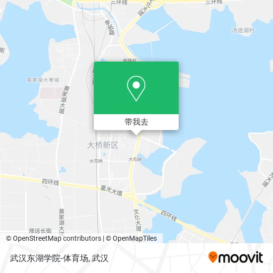 武汉东湖学院-体育场地图