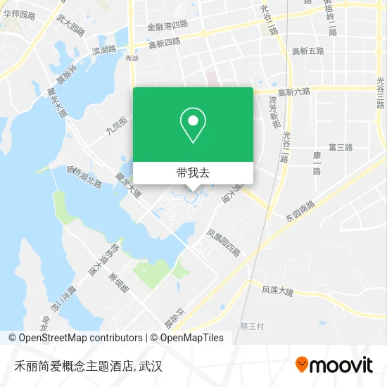 禾丽简爱概念主题酒店地图