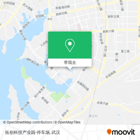拓创科技产业园-停车场地图