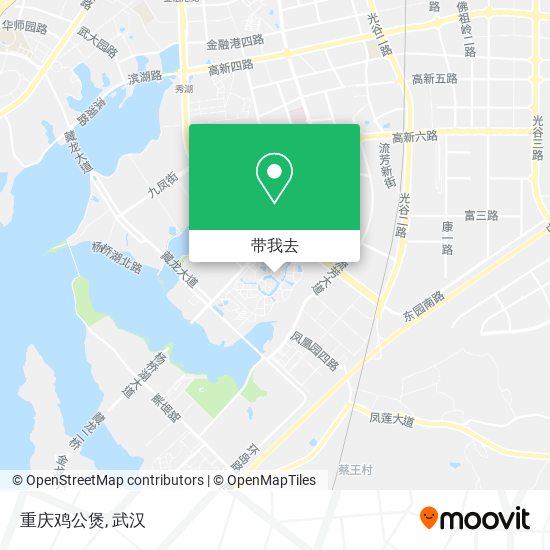 重庆鸡公煲地图