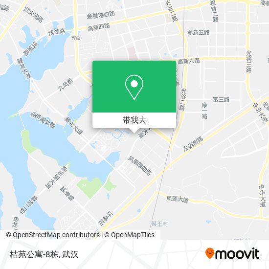 桔苑公寓-8栋地图