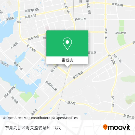 东湖高新区海关监管场所地图