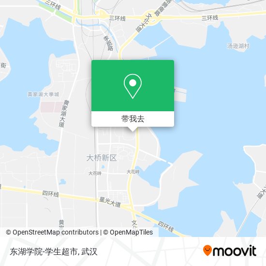 东湖学院-学生超市地图