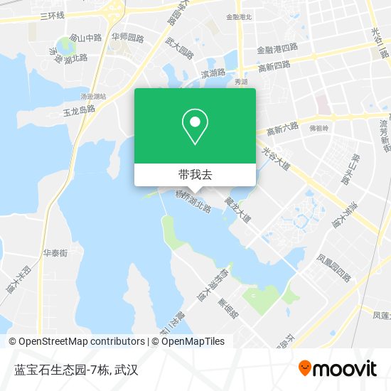 蓝宝石生态园-7栋地图