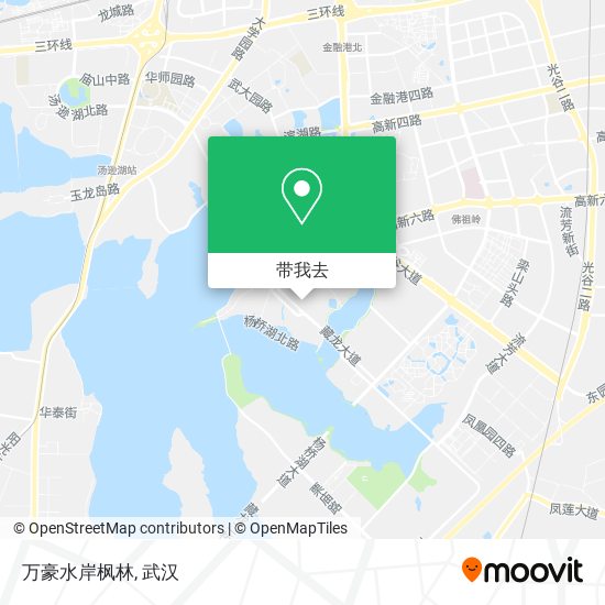 万豪水岸枫林地图