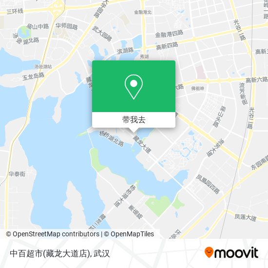 中百超市(藏龙大道店)地图