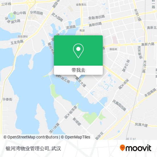 银河湾物业管理公司地图