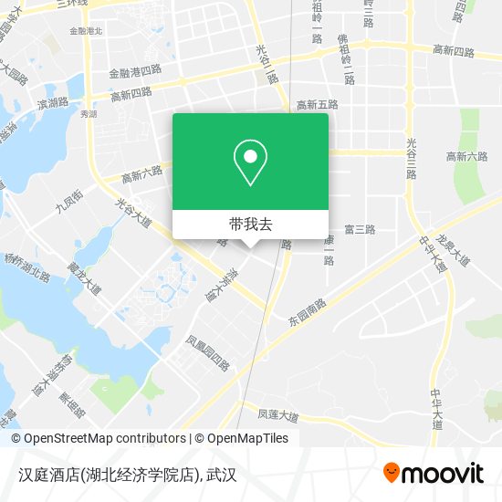 汉庭酒店(湖北经济学院店)地图