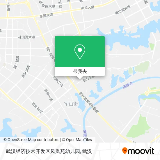 武汉经济技术开发区凤凰苑幼儿园地图