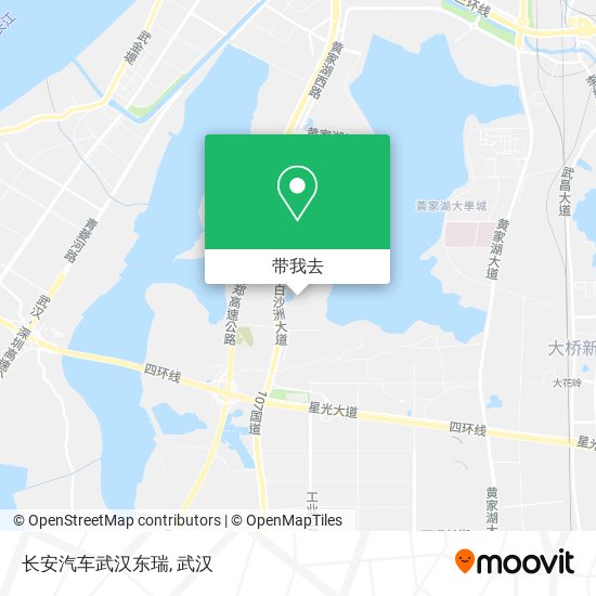 长安汽车武汉东瑞地图