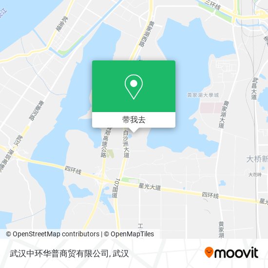 武汉中环华普商贸有限公司地图