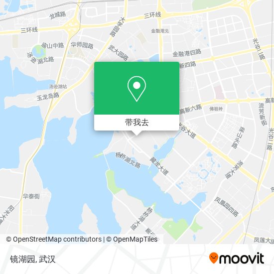 镜湖园地图