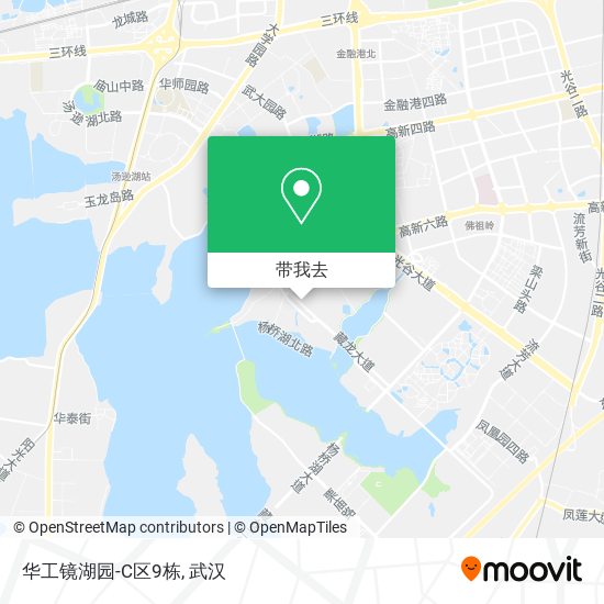 华工镜湖园-C区9栋地图