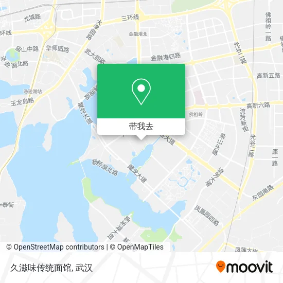 久滋味传统面馆地图