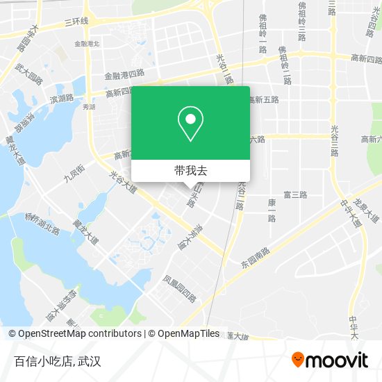 百信小吃店地图