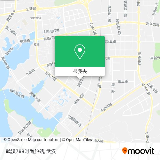 武汉789时尚旅馆地图