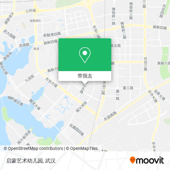 启蒙艺术幼儿园地图