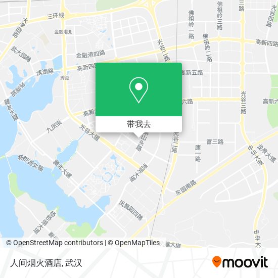 人间烟火酒店地图