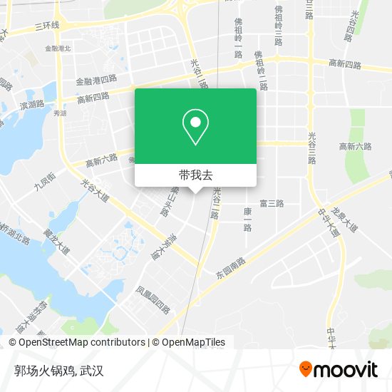 郭场火锅鸡地图