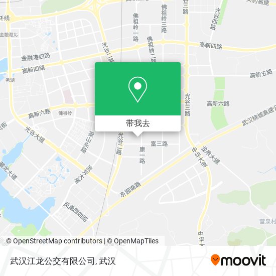 武汉江龙公交有限公司地图