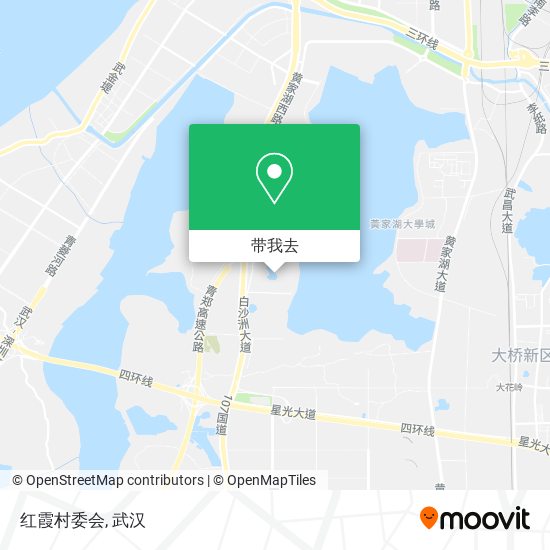 红霞村委会地图