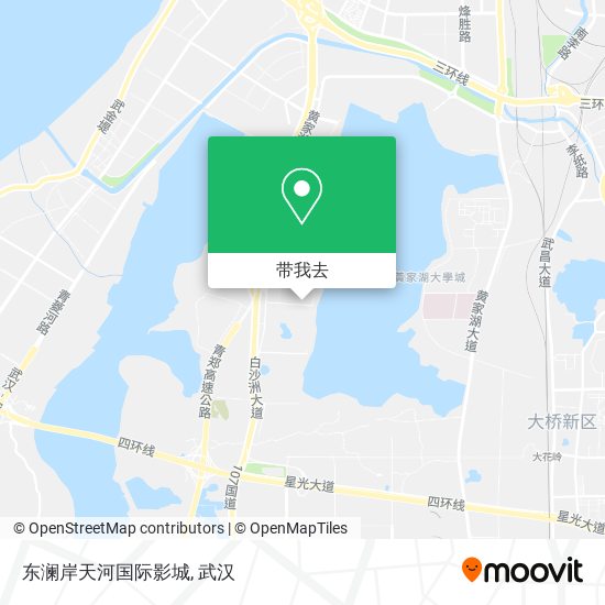 东澜岸天河国际影城地图