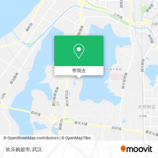欢乐购超市地图