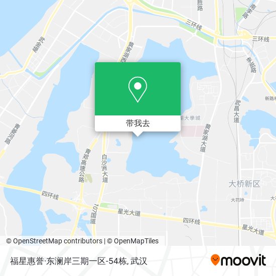 福星惠誉·东澜岸三期一区-54栋地图