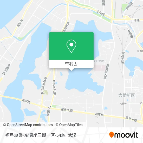 福星惠誉·东澜岸三期一区-54栋地图