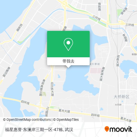 福星惠誉·东澜岸三期一区-47栋地图