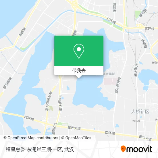 福星惠誉·东澜岸三期-一区地图