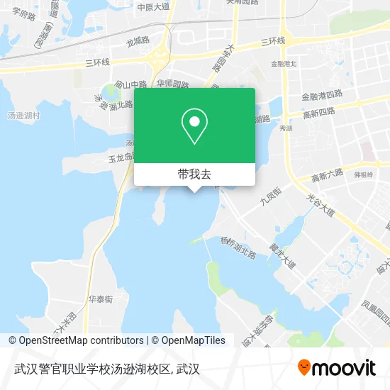武汉警官职业学校汤逊湖校区地图