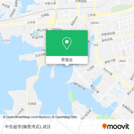 中百超市(御景湾店)地图
