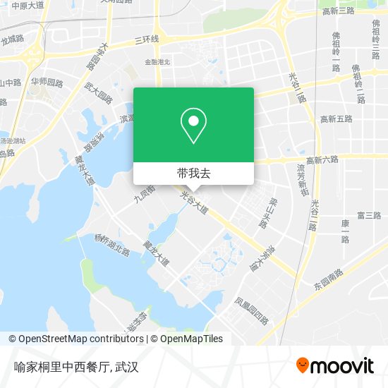 喻家桐里中西餐厅地图